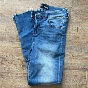 Express Women's Blue Skinny Jeans